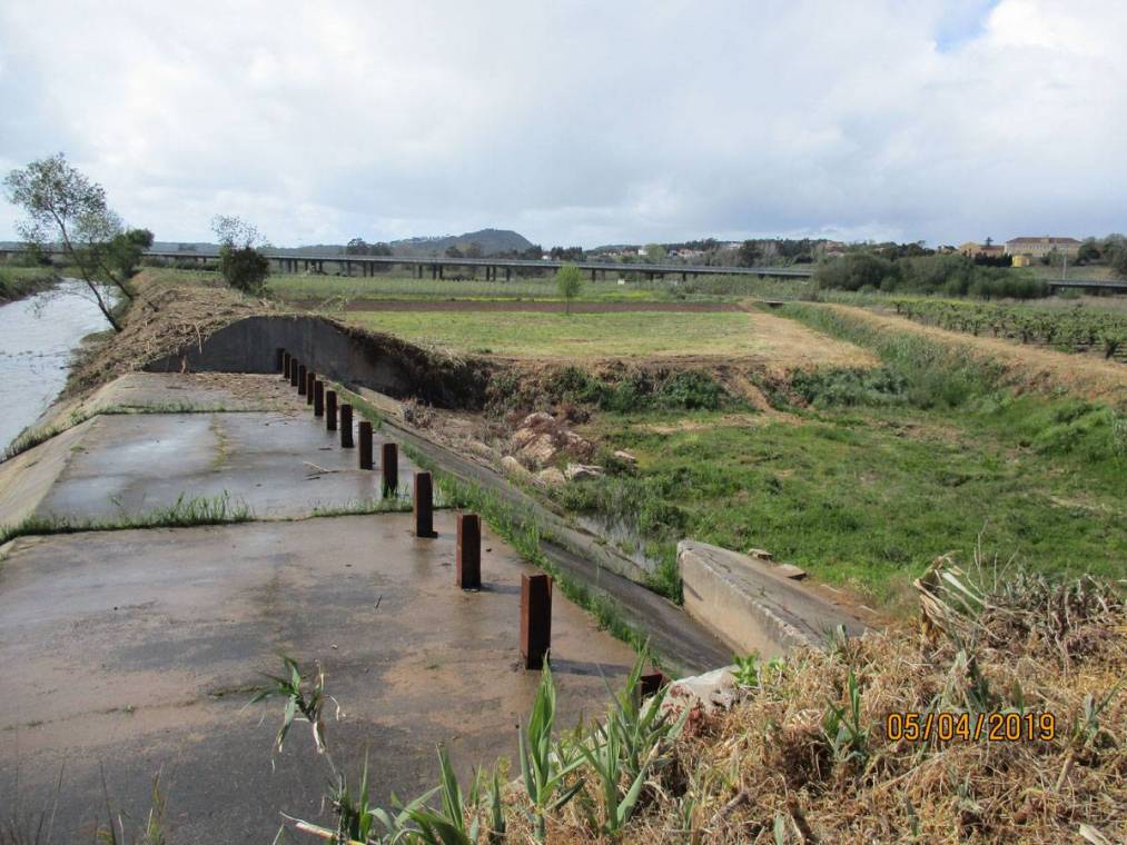 Limpeza do Rio Alcôa – Margem de Alcobaça - Abril de 2019