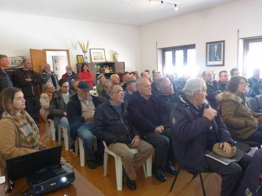 Sessão de esclarecimento sobre a Obra de Modernização do Regadio Público da Cela - 24 de Março de 2018